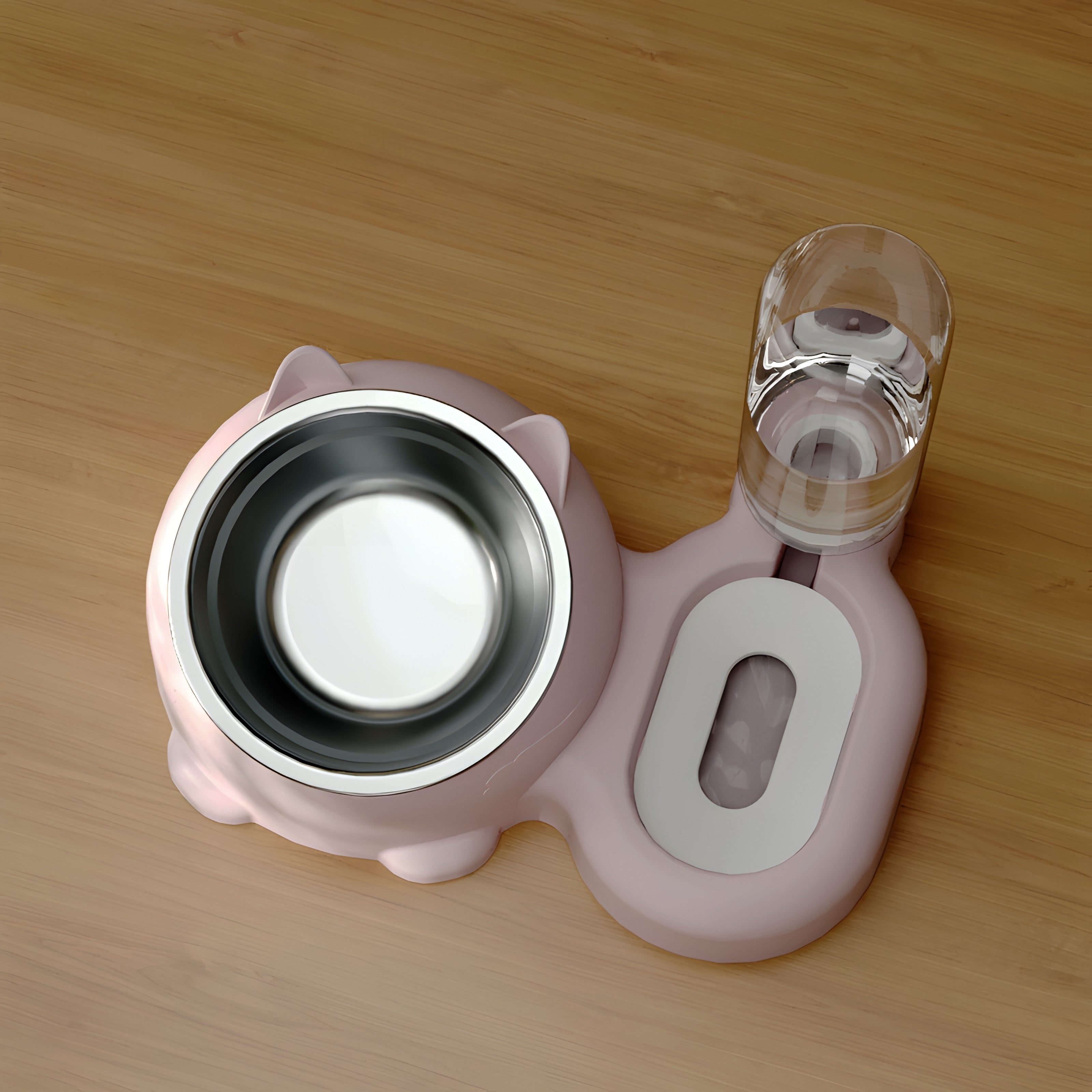 Gravity refill pet food and water bowl set, photo 7 of 13