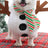 Standing snowman Christmas costume for dogs and cats