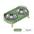 Anti-Spill Double Pet Bowl in Stainless Steel, Plastic or Ceramic with Raised Stand
