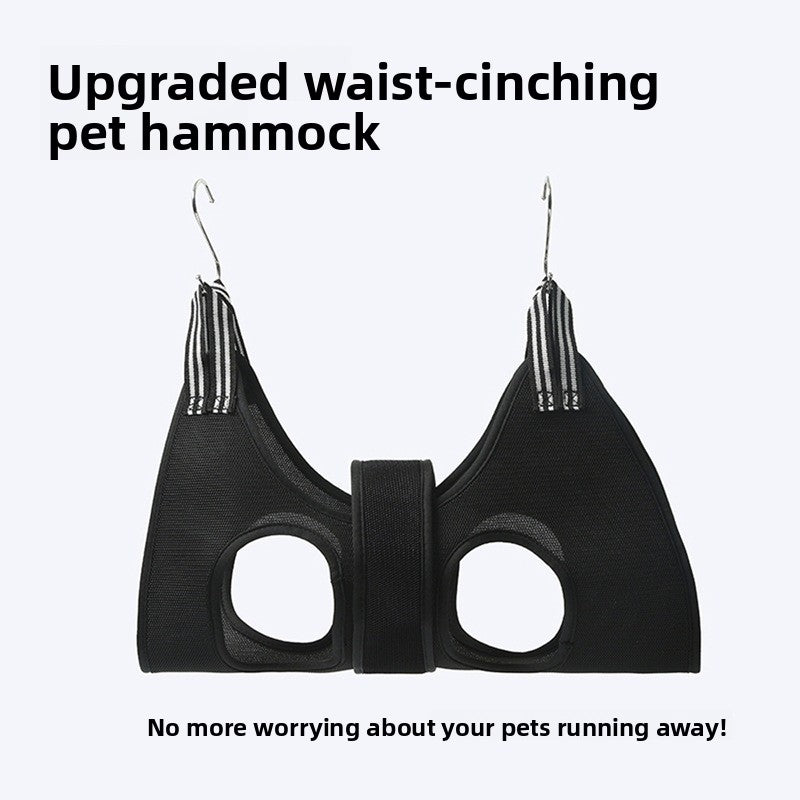 Multifunctional Pet Grooming Hammock and Washing Bag Set