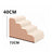 Pet ramp stairs with removable washable cover in Off-White 4 Step Standard, size Ramp Stairs
