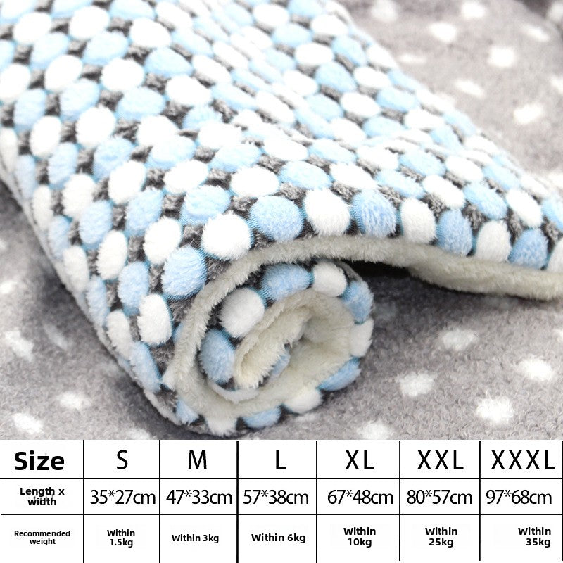 Thick soft pet blanket mat for dogs and cats, printed design, view 64 of 95