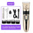 Pet Hair Clipper Grooming Kit with Steel Comb and Scissors