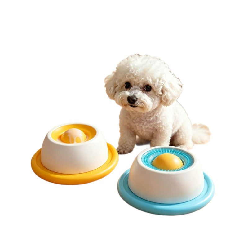 Interactive Slow Feeder Lick Bowl for Dogs and Cats to Slow Eating and Reduce Boredom