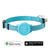 Reflective Bluetooth tracker collar for cats and small dogs, in use with a pet