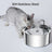 Automatic Stainless Steel Pet Water Dispenser with Multiple Outlet Options