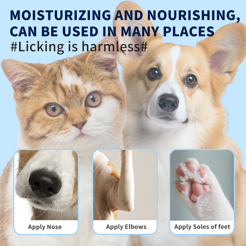 Moisturising Pet Paw Balm for Winter, Blueberry or Coconut