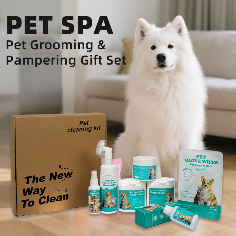 Moisturising Pet Cleaning Wipes Gift Box for Dogs and Cats
