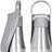 Insulated 750ml stainless steel dog water bottle with bowl, product image 9