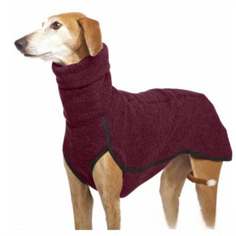 Soft velvet sleeveless dog vest in solid colour, product image 45