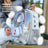 Clear capsule pet backpack carrier for cats and small dogs, main product photo