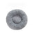 Non slip round long plush donut dog bed, view 17