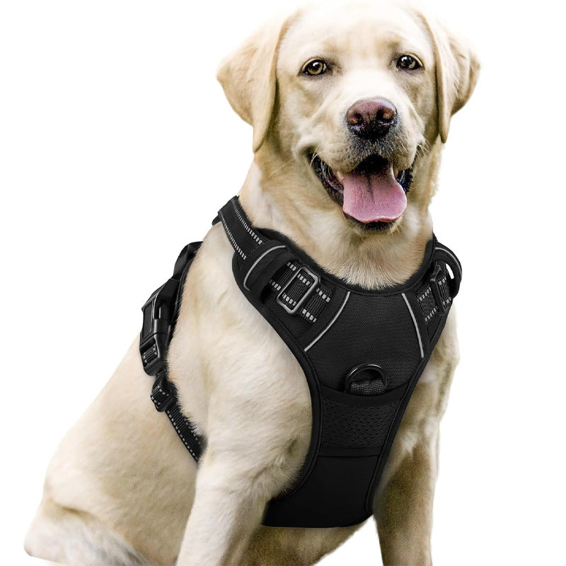 Reflective padded Oxford dog harness vest, product image 6