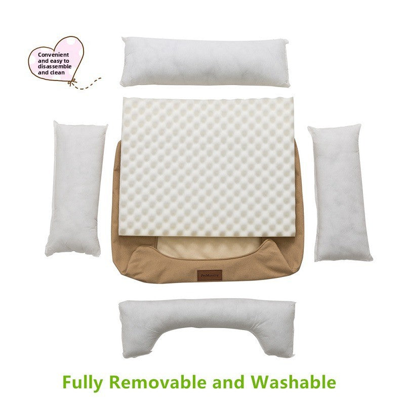Orthopaedic Dog Kennel Cushion with Waterproof Cover Option