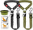 Shock-absorbing bungee lead for large dogs in 12 colour options