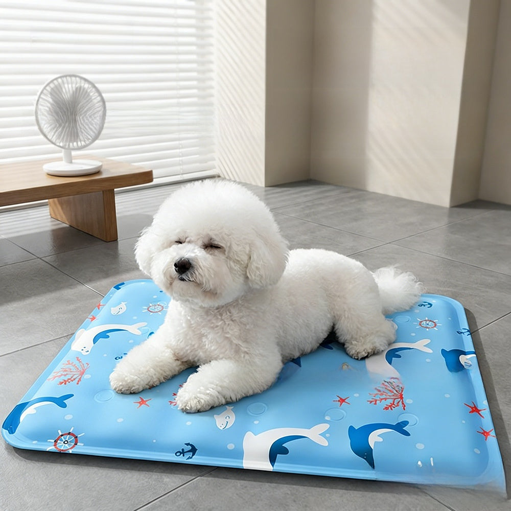 Gel filled pet cooling pad with printed PVC cover, photo 5 of 34