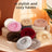 Round long plush donut pet bed for cats, photo 2 of 80