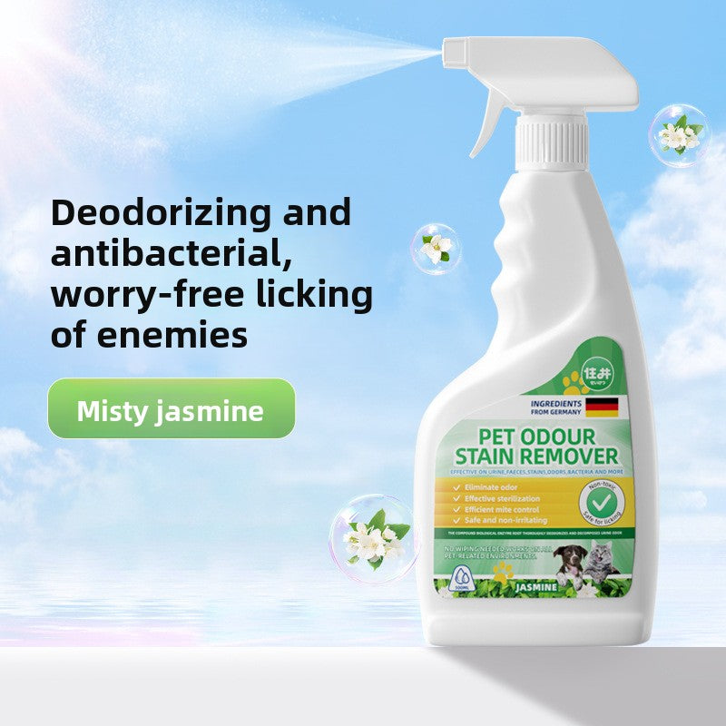 Bio-Enzyme Pet Odour Spray 500ml, Jasmine or Peach Scent