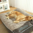 Plush Pet Sofa Lounger Bed with Thermal Fibre Filling