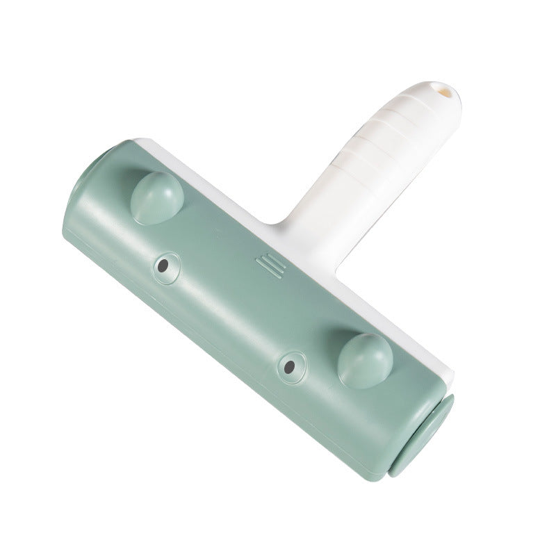 Automatic Pet Hair Remover Roller for Clothes and Sofas, Two-Way Lightweight PP Design