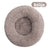 Light brown washable plush round pet bed with anti-slip base, photo 49