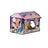 Corrugated cardboard cat house with coffee shop front design, view 9