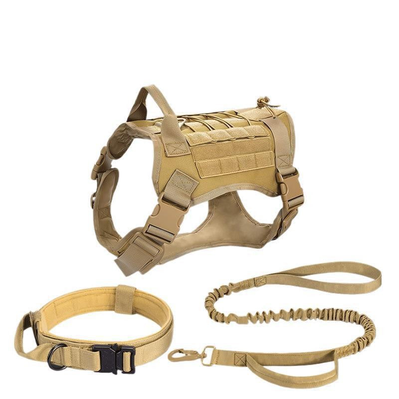 Tactical nylon dog harness for medium and large dogs, main product photo