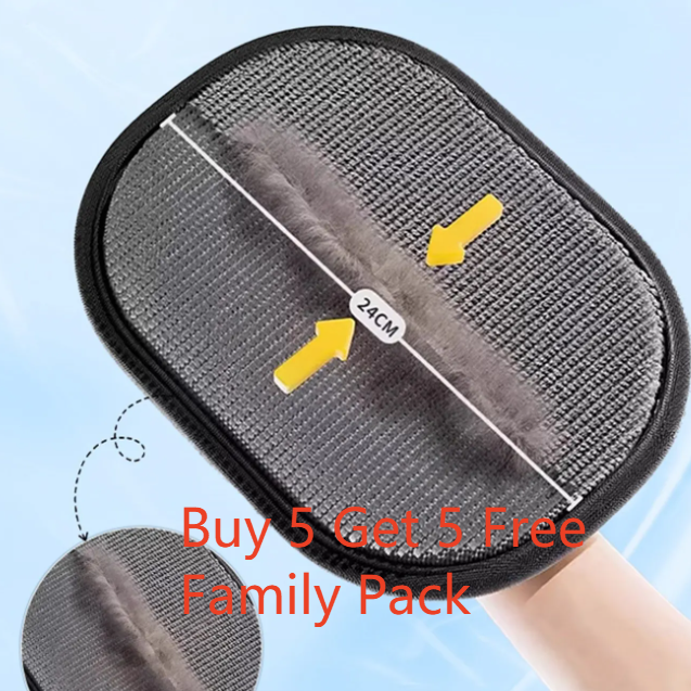 Static Pet Hair Removal Gloves for Sofas and Beds, Multipack