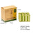 Degradable Pet Waste Bags on a Roll, Optional Dispenser