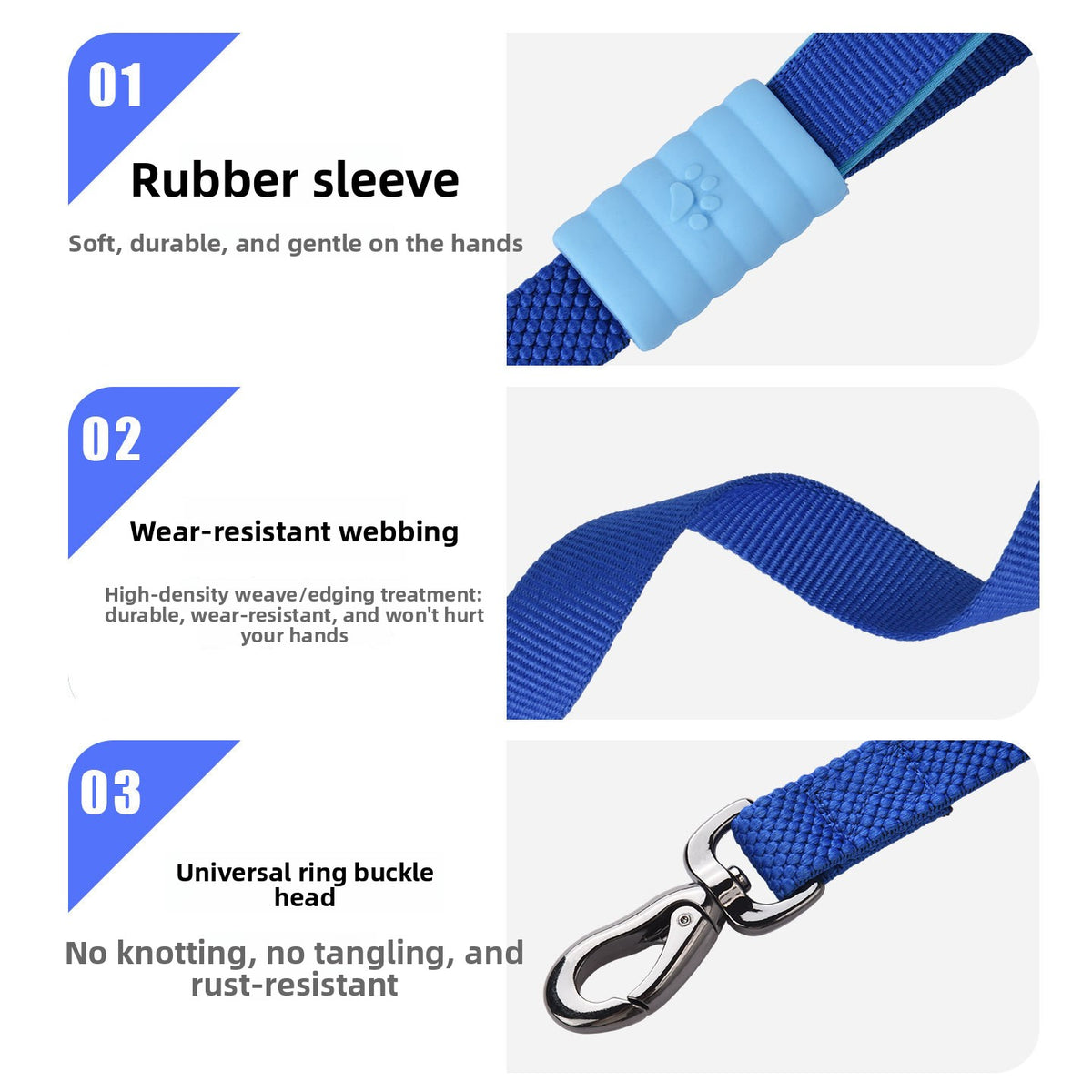 Hands-free crossbody dog lead, available from Pet Royale UK