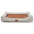 Tear-resistant Oxford dog bed with removable cover, product overview photo