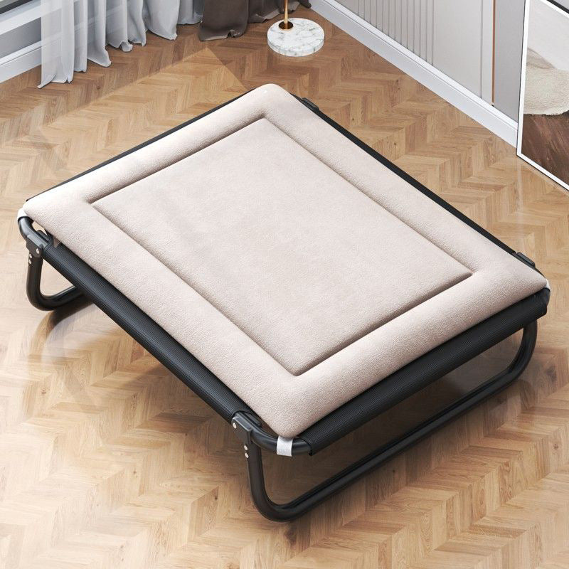 Foldable dog bed with sturdy frame and removable washable cover, photo 14