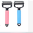 Double-Sided Stainless Steel Detangling Comb with Non-Slip Grip
