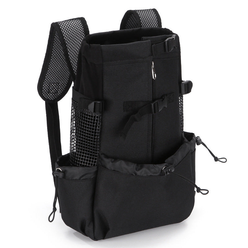Oxford cloth pet backpack and chest carrier for small pets, product image 8