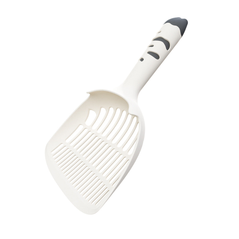 Large Fine-Pore Cat Litter Scoop, Thick ABS Sifter