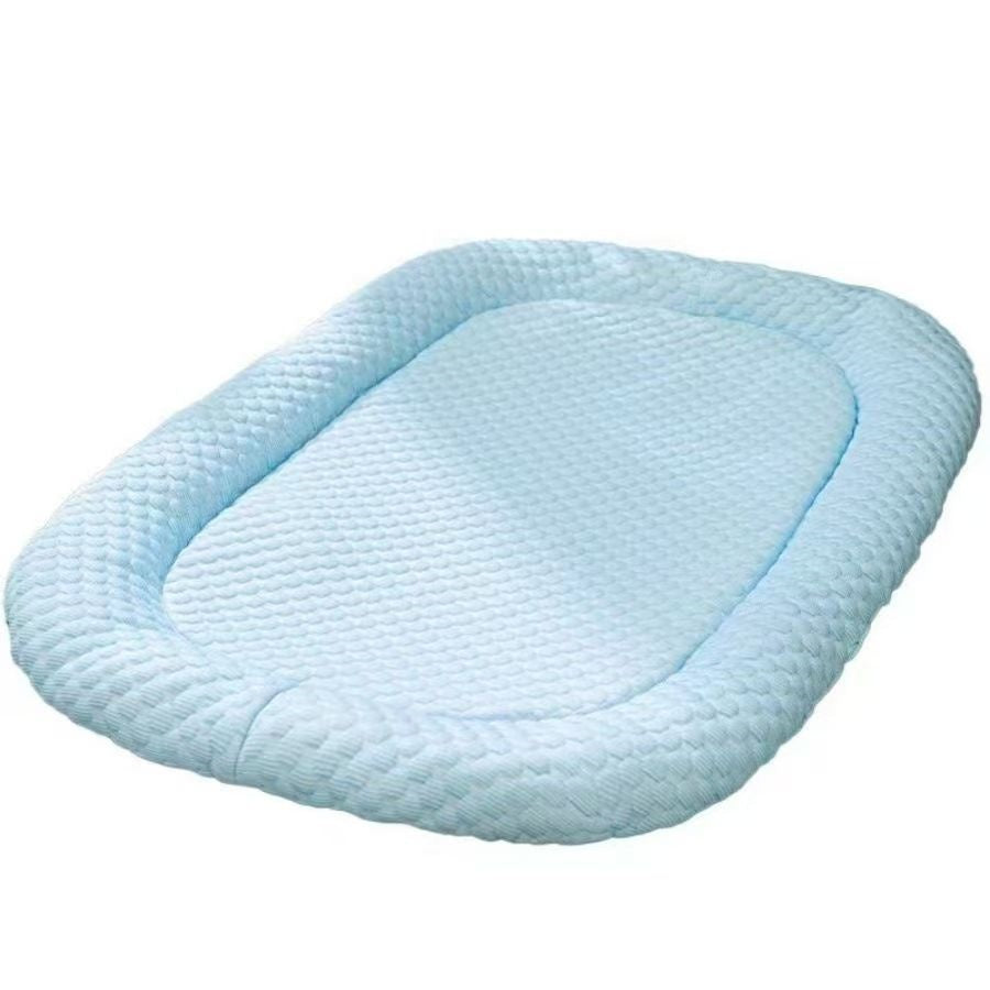 Ocean blue cooling bead mat for cats and small dogs, photo 5