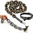 Novelty giant chain look pet lead, ideal for photos and calm strolls