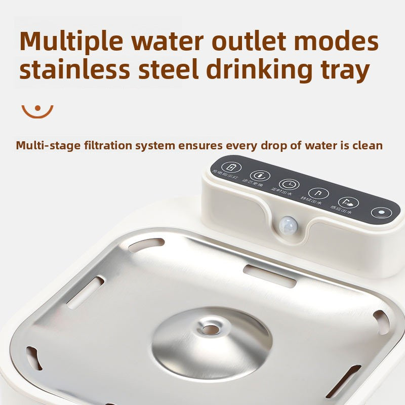 Wireless Smart Pet Water Dispenser with Filtration