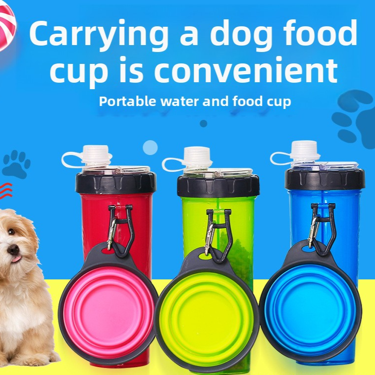 Portable Pet Food and Water Cup