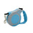 Retractable dog lead with bone-shaped handle, 2 lengths available