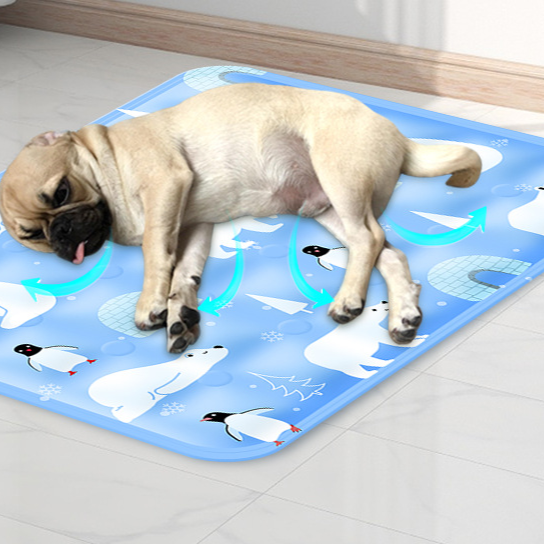 Printed gel cooling pad for cats, photo 1 of 23