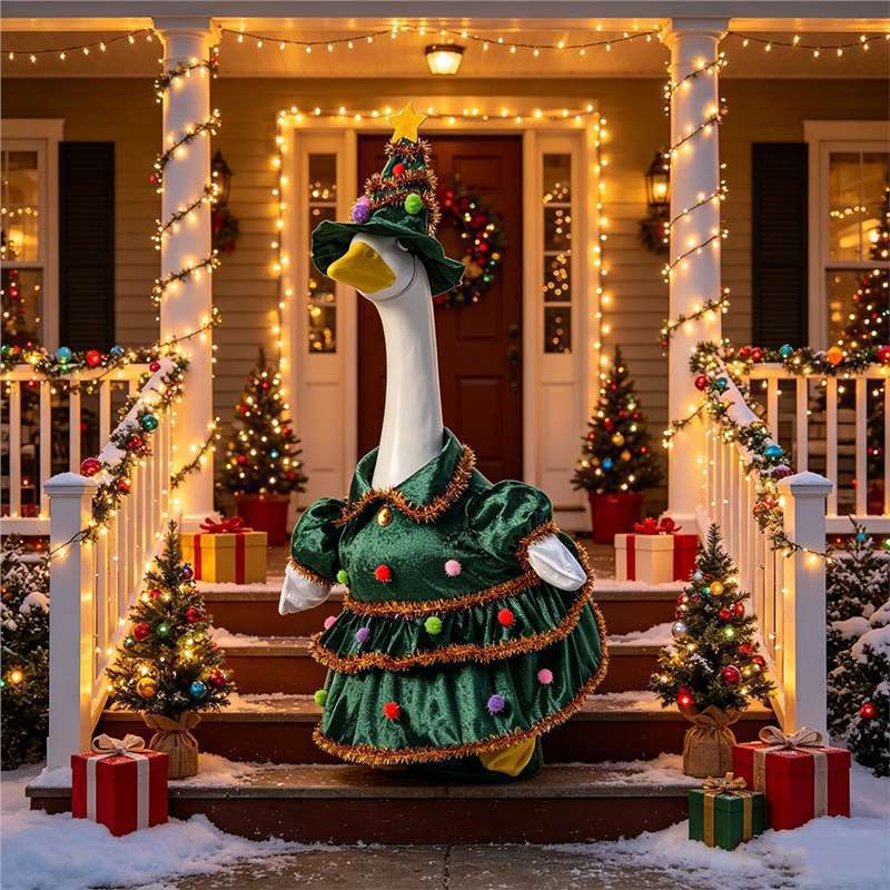 Christmas tree costume with hat for dogs and cats, in Green Christmas Tree, image 2