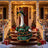 Christmas tree costume with hat for dogs and cats, in Green Christmas Tree, image 2