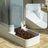 Automatic Pet Feeder and Water Dispenser Combination Set with Filtration, 1.3kg or 2.1kg