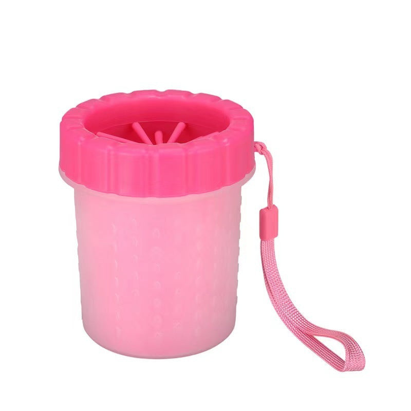 Foldable Silicone Paw Rinse Cup for Dogs and Cats, Foot Washer