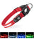 Waterproof light up dog collar with tracker pocket, view 18