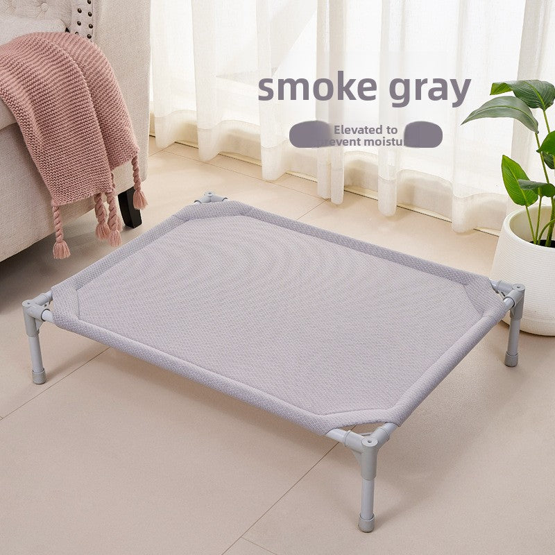 Thickened Mesh Pet Kennel Bed, Breathable All-Season Nest