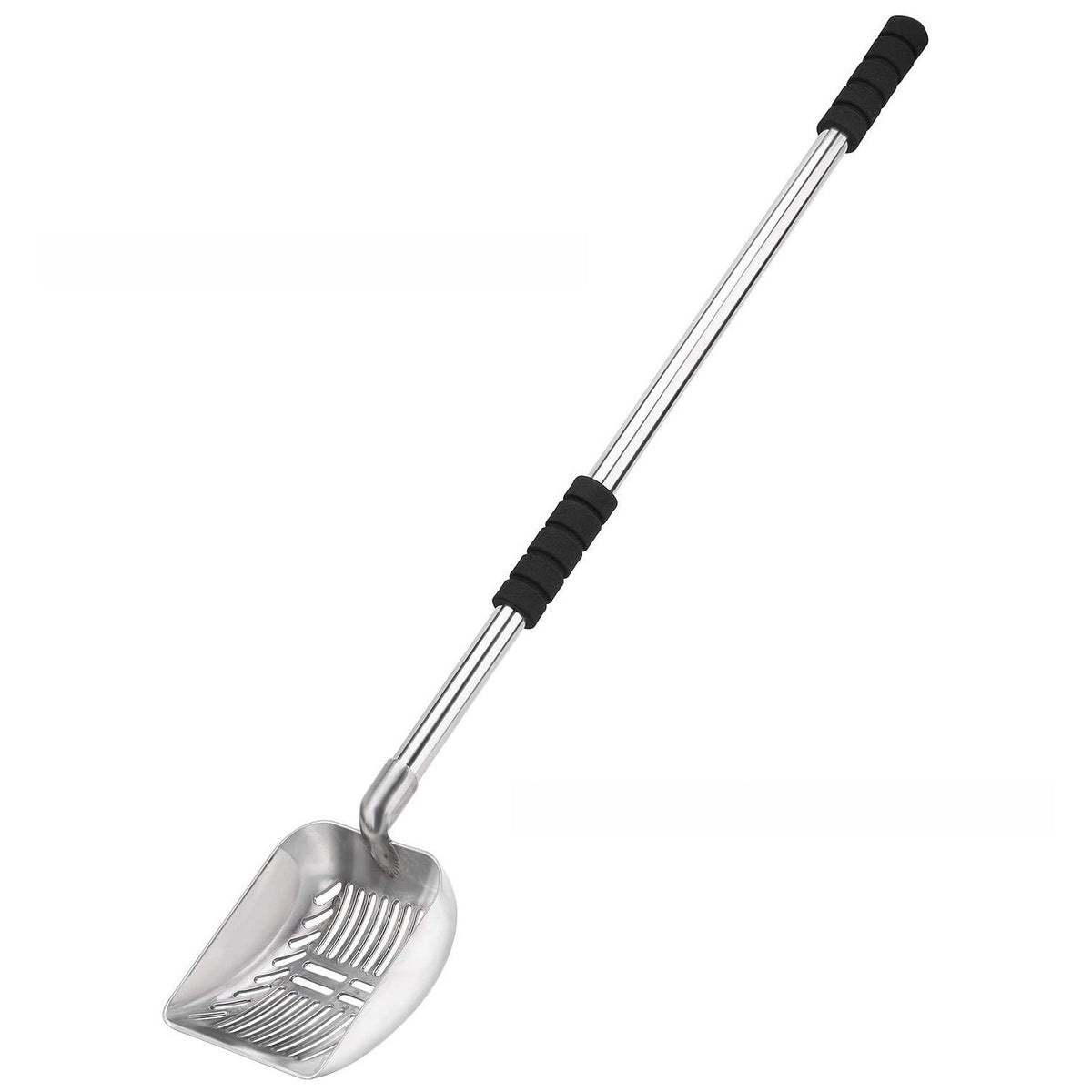 Extended Handle Aluminium Cat Litter Scoop with Large Head