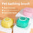 Refillable Shampoo Bath Brush for Dogs and Cats, Soft Silicone