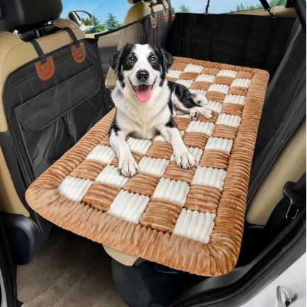 Thick plush dog car seat cushion, photo 10 of 10